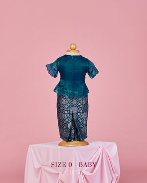dress songket modern Juwita Songket Dress (Baby) – CIPTA