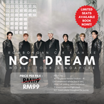NCT Dream World Tour Concert Return Trip Ticket (from Johor Bahru to Singapore to Johor Bahru)
